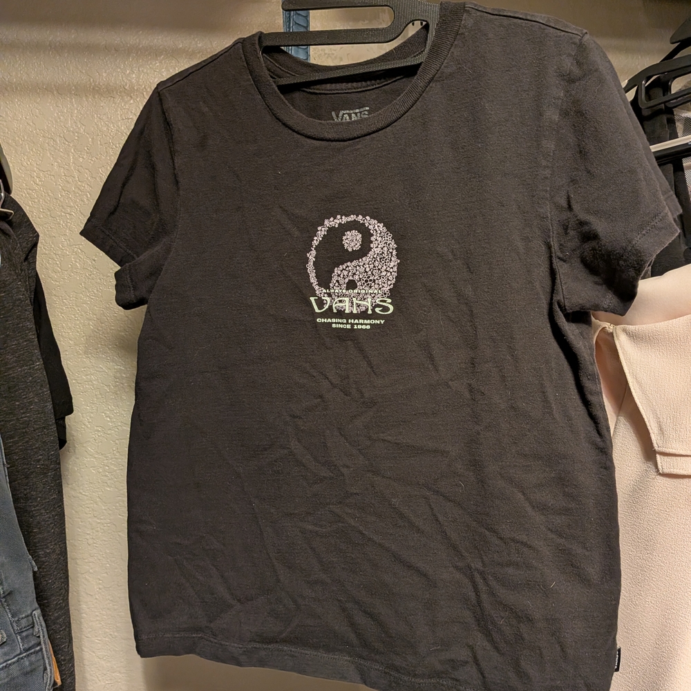 Vans Black Graphic T-Shirt